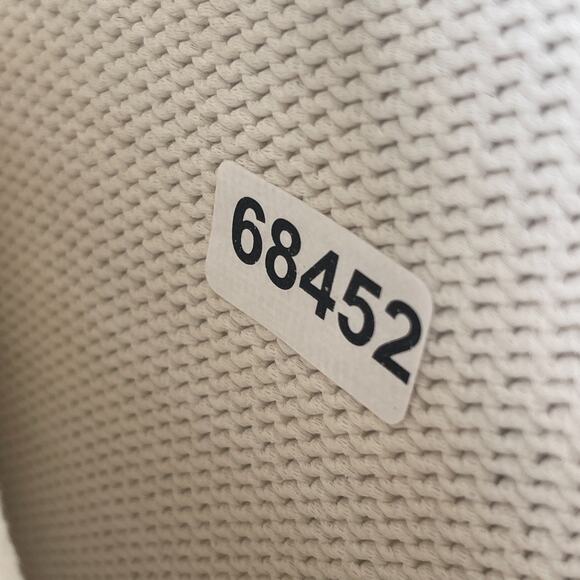 EVERLANE Sweater S Chunky Pullover Jumper Cotton Blend Off White - Picture 12 of 12